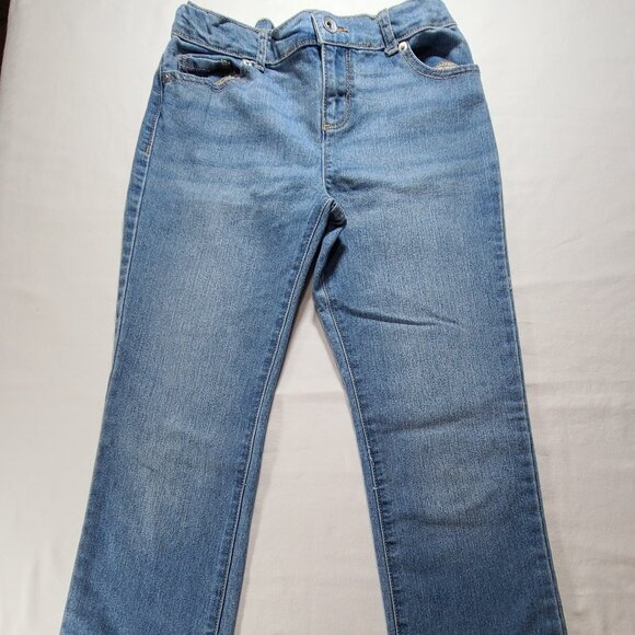 The Children's Place Skinny Jeans Size 12 Girls Blue Denim Stretch Waistband - Picture 3 of 8